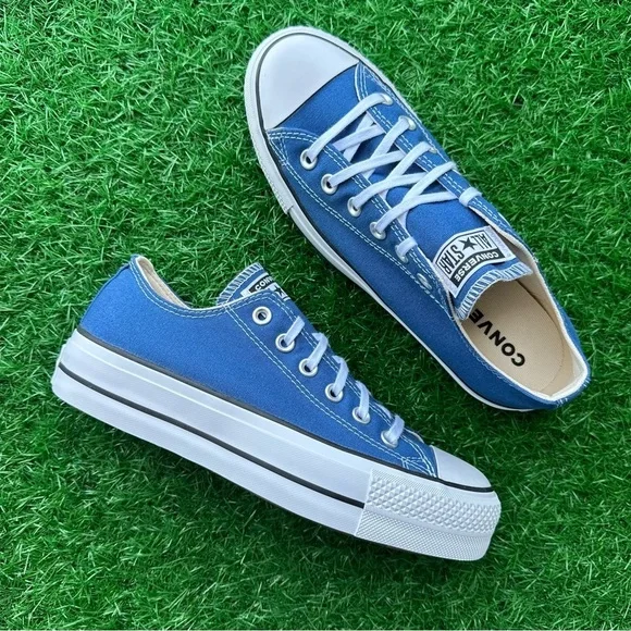 🎁Converse Chuck Taylor All Star Ctas Lift Hi Armor Blue - Picture 6 of 8